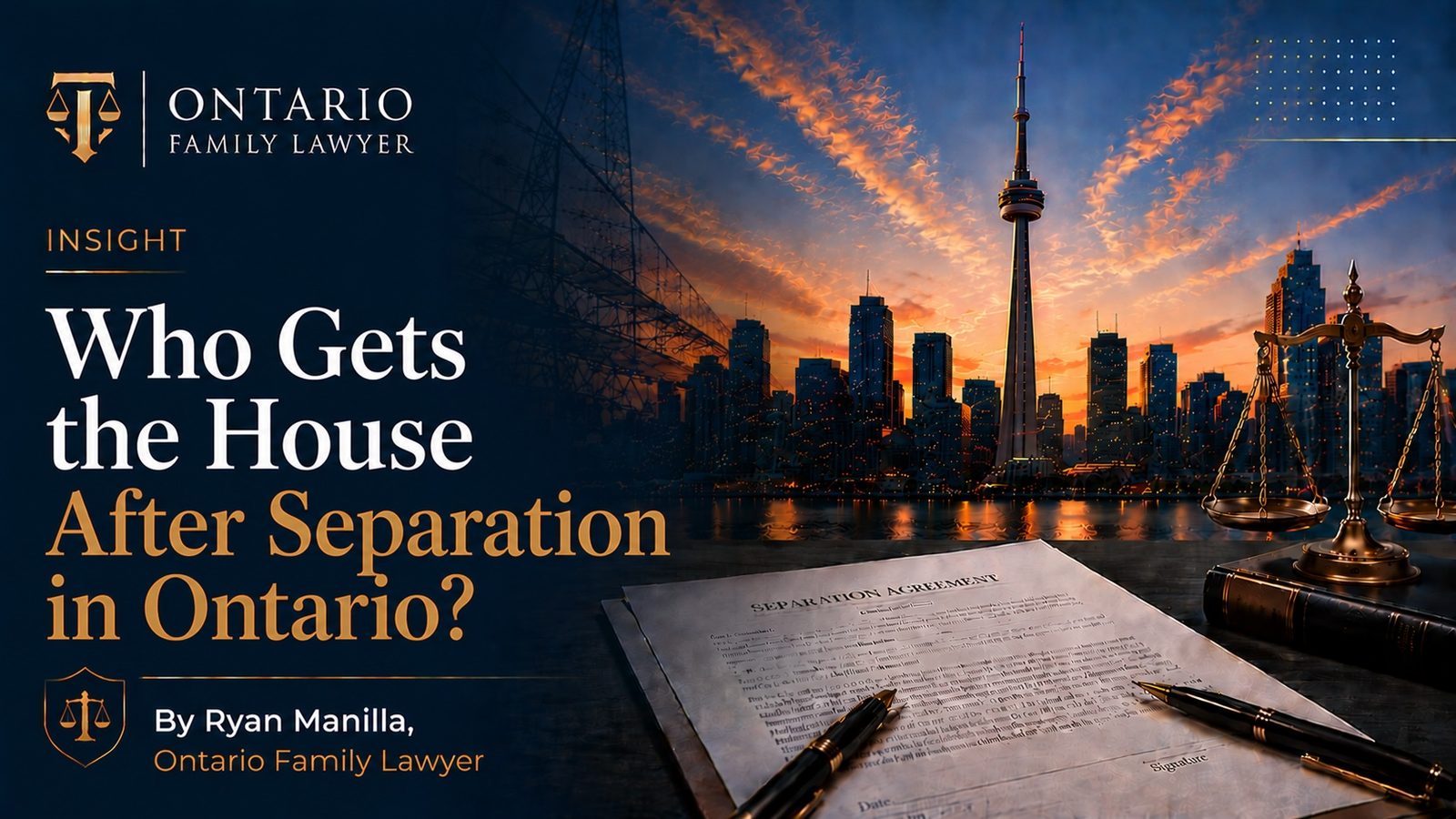 Who Gets the House After Separation in Ontario?
